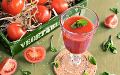 En août, on a pressé du jus de tomate 🍅