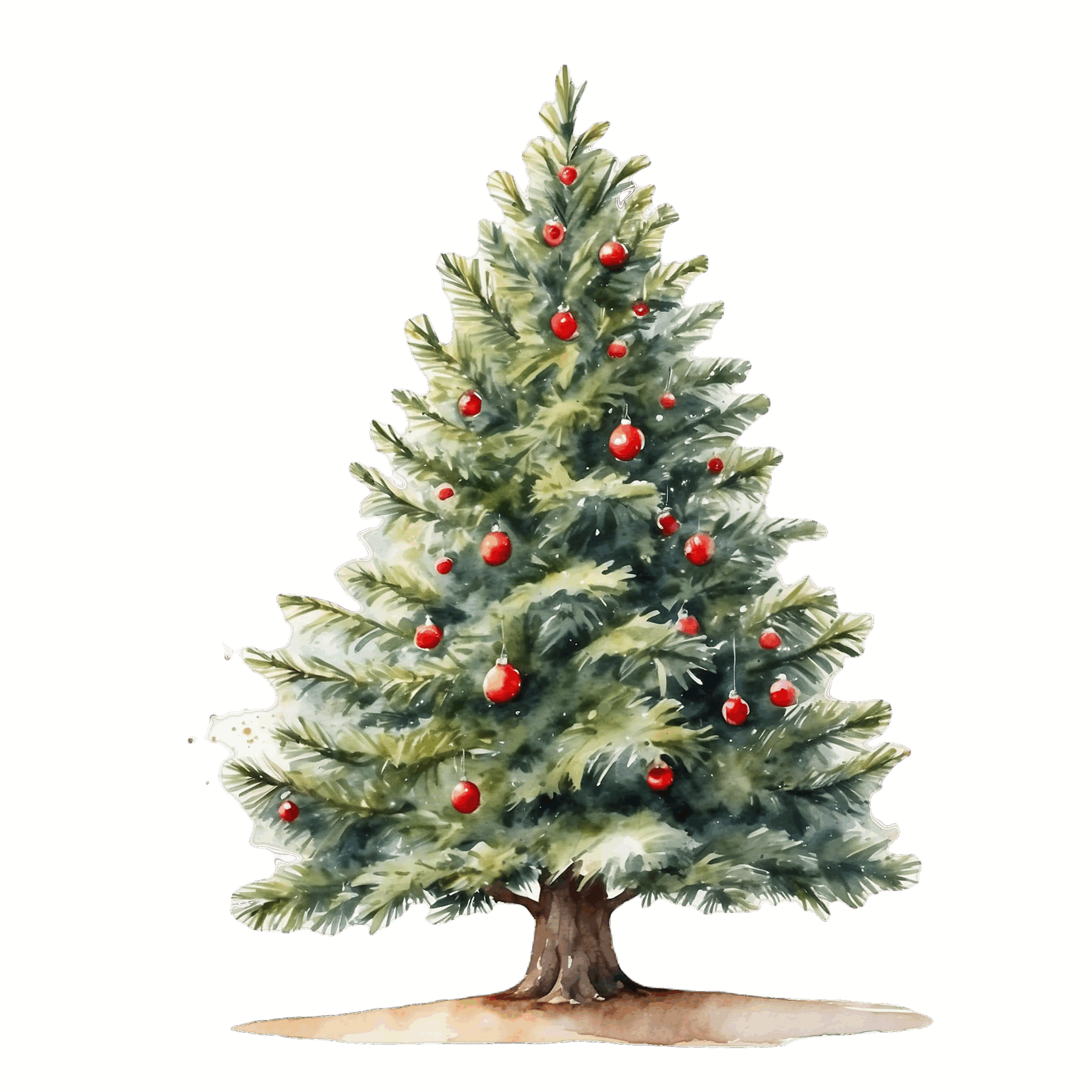 —Pngtree—watercolor christmas tree_13915280